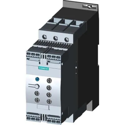 Siemens Sanftstarter 3RW4037-1BB14 | Sirius S2 | 63A | 30kW/400V | 200-480V AC/DC | Motorüberlastschutz