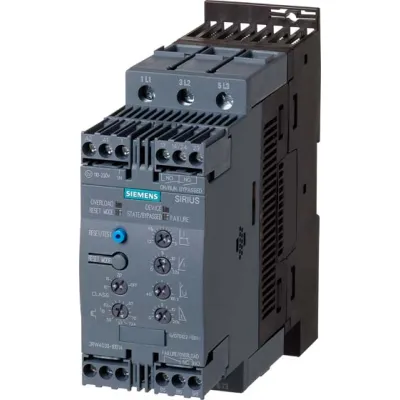 Siemens Sanftstarter 3RW4038-1BB14 | Sirius Serie | 37kW 400V | 72A | AC/DC 110-230V | 3-phasig | Schraubklemmen