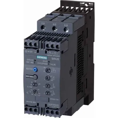 Siemens Sanftstarter SIRIUS 3RW4038-1BB04 | 72A | 37kW/400V | AC/DC 24V | Überlastschutz | Motorstarter