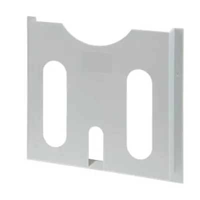 Siemens Schaltplantasche 8GD9132 | DIN A4 Hochkant | 30mm tief | selbstklebend | Kunststoff | grau