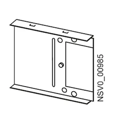 Siemens IS Schienenverteiler Endflansch BVP:611071
