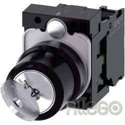 Siemens IS Schlüsselschalter RONIS Schlüs 3SU1100-4BF11-1BA0
