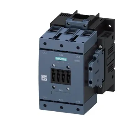 Siemens Leistungsschütz 3RT1054-1AP36 | 55kW 400V AC/DC | 3-polig | 115A | 2 Schließer + 2 Öffner | Schraubanschluss