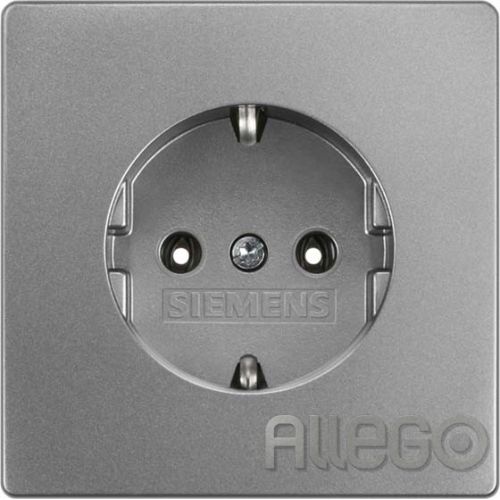 Bild: Siemens IS Schuko-Dose Delta Style, pla/met 5UB1853-1