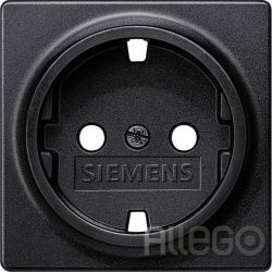 Siemens IS Schuko-Dose Delta Vita, car/met 5UB1921
