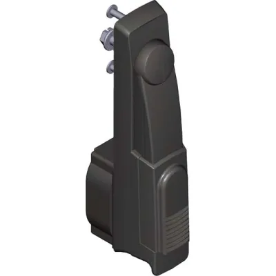 Siemens Schwenkhebelschließung 8GK9560-0KK06 | für Wandverteiler IP43/IP55 | Profilhalbzylinder 40mm | schwarz