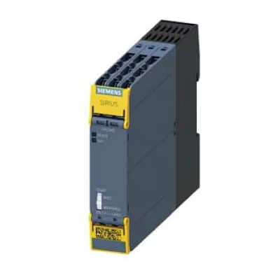 Siemens 3SK1111-1AW20 | Sicherheitsschaltgerät SIRIUS Standard | 3 Freigabekreise | 1 Meldekreis | 110-240V AC | Weiß
