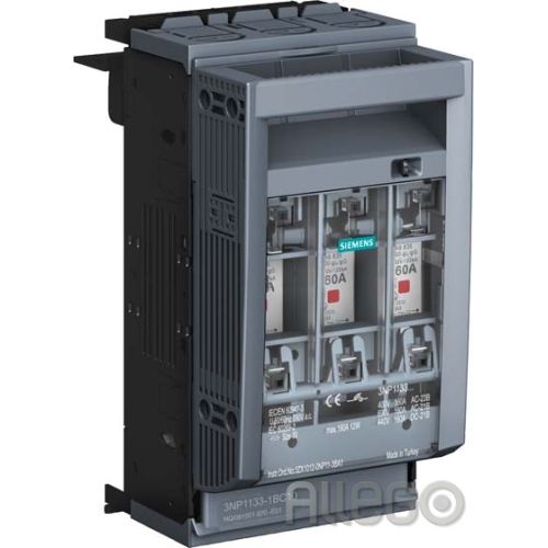 Bild: Siemens IS Sicherungslasttrenner 3p NH00 160A 3NP1133-1BC10