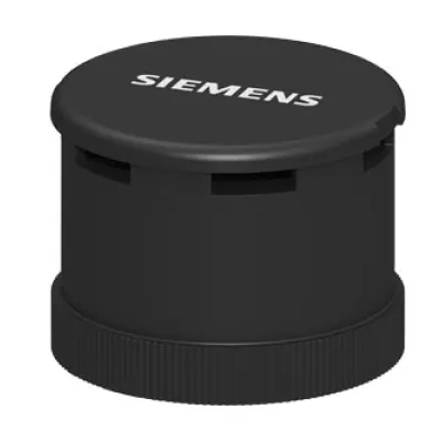 Siemens Sirenenelement 8WD4420-0EA | Akustikmelder Dauer-/Pulston 24V AC/DC | 70mm | 95-105 dB | IP40 | schwarz