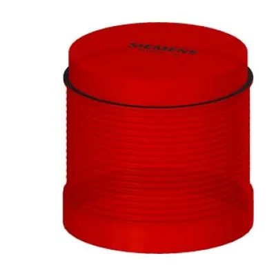 Siemens Blitzlichtelement 8WD4420-0CB | Signalsäulen-Modul | LED/Glühlampe | 24V DC | IP65 | Ø 70mm | rot