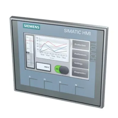 Siemens HMI Panel KTP400 Basic 6AV2123-2DB03-0AX0 | 4,3" Touch | PROFINET | Ethernet | USB | IP65 | SPS-Bediengerät