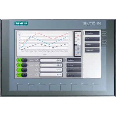 Siemens SIMATIC HMI KTP900 Basic 9" Touchpanel | 6AV2123-2JB03-0AX0 | PROFINET | Ethernet | IP65