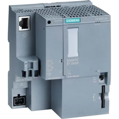 Siemens SIMATIC CPU 1512SP-1 PN | 6ES7512-1DK01-0AB0 | ET 200SP | PROFINET | 200kB Programm | 1MB Daten | DC 19,2-28,8V