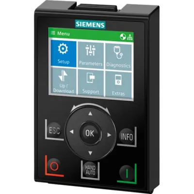 Siemens SINAMICS IOP-2 Bedienpanel | 6SL3255-0AA00-4JA2 | IP55 | für G120, G120C, G120P | mehrsprachig