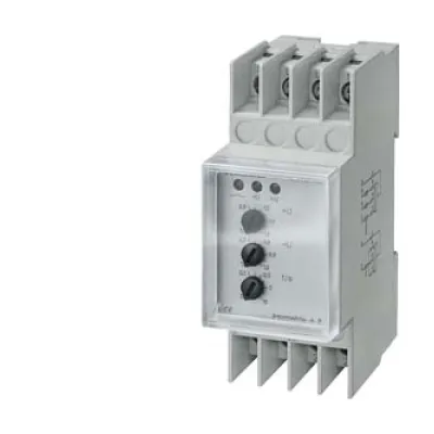 Siemens Spannungsrelais 5TT3408 | 3-Phasen Unter-/Überspannungsrelais | AC 230/400V | 2 Wechsler | 35mm | für Industrie