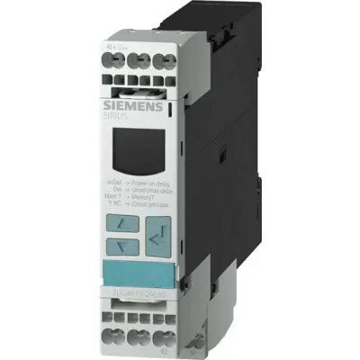 Siemens Überwachungsrelais 3UG4633-1AL30 | 1-phasig | 17–275V AC/DC | einstellbar | 22,5mm | Schraubanschluss