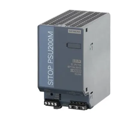 Siemens SITOP PSU200M 6EP1334-3BA10 | Stromversorgung 24V DC 10A | Hutschiene | 240W | regelbar | Power-Boost | IP20