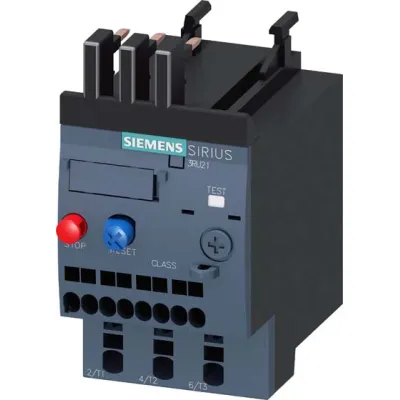 Siemens Überlastrelais 3RU2116-4AC0 | thermisch 11-16A | Motorschutzrelais S00 | Direktanbau | Federzug | Class 10