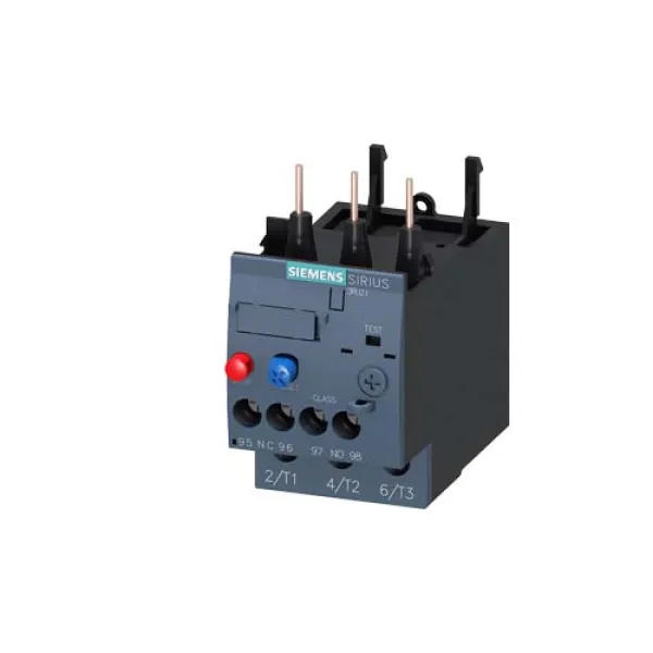 Siemens Überlastrelais 3RU2126-1EB0 | Motorschutzrelais 2,8-4 A | S0 | CLASS 10 | Direktanbau | Schraubanschluss