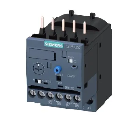 Siemens Überlastrelais 3RB3016-1TB0 | Motorschutz 4–16A | S00 | elektronisch | Direktanbau | Schraubanschluss | Class 10