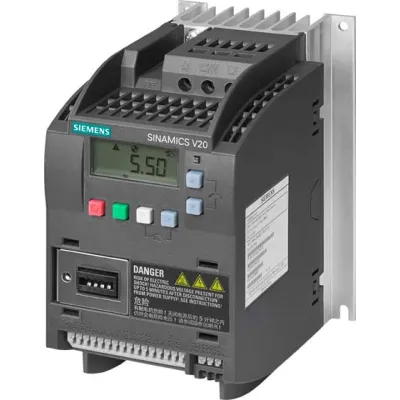 Siemens Frequenzumrichter SINAMICS V20 6SL3210-5BE21-5CV0 | 1,5kW | 3AC 380-480V | IP20 | Modbus RTU