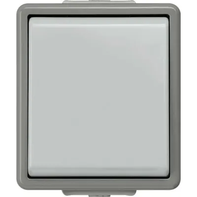 SIEMENS Wechselschalter | DELTA | IP44 | Aufputz | 10A 250V | grau/dunkelgrau | Thermoplast