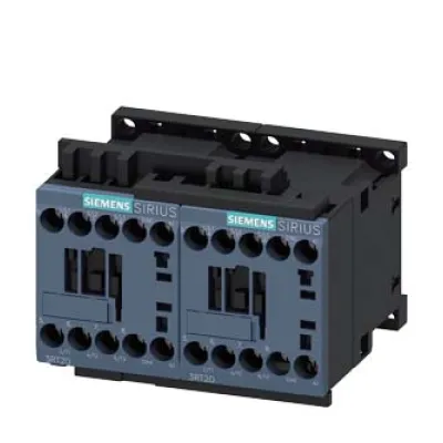 Siemens Wendeschütz-Kombination 3RA2316-8XB30-1AP0 | 4kW | 9A | 400V | 3-polig | Schraubanschluss | IP20