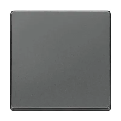 Siemens Wippe Schalter DELTA i-system 5TG6221 | einteilig | Kunststoff Thermoplast | glänzend | carbon metallic