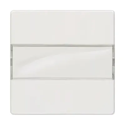 Siemens Wippe 5TG6210 für Schalter/Taster DELTA i-system | Beschriftungsfeld | 55x55 mm | Kunststoff | titanweiß