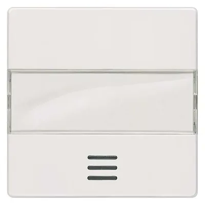 Siemens Wippe 5TG6211 | DELTA i-system | Kontrollwippe Schalter/Taster | Beschriftungsfeld 55x55 mm | titanweiß