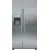 Bild: Siemens Side by Side Kühlschrank KA93GAIEP | iQ500 | 560 l | noFrost | Eis- & Wasserspender | Edelstahl | E