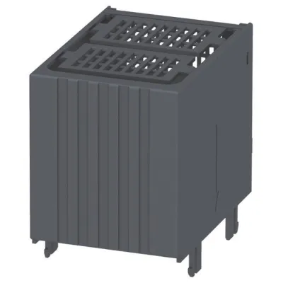 SIEMENS Kabelanschlussabdeckung 3KD9404-7 | Zubehör Baugröße 4 | kurze Version | 8 Stück | Schalttechnik | grau