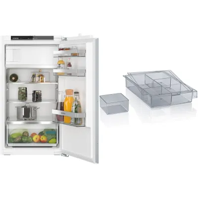 Siemens Einbaukühlschrank-Set KI32LVFE0+KS10Z010 | 102 cm | integriertes Gefrierfach | 147 l | EEK E | LED | weiß