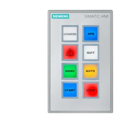 SIEMENS Key Panel 6AV3688-3AY36-0AX0 | HMI KP8 PN | 8 Tasten | PROFINET | 24V DC | IP65 | LED | Frontmontage