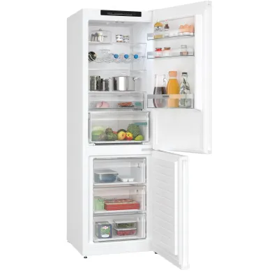 Siemens Kühl-Gefrierkombination KG36N2WCF | iQ300 | NoFrost | hyperFresh | 321l | 186x60cm | EEK C | weiß
