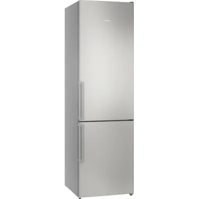 Siemens Kühl-Gefrierkombination KG39NVICV | NoFrost | 260L Kühlteil | 103L Gefrierteil | Energieklasse C | Edelstahl