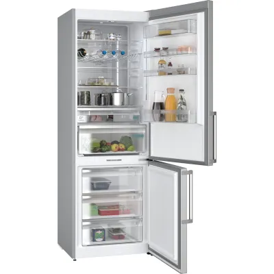 Siemens Kühl-Gefrierkombination KG49NAIBT | NoFrost | 440l | Energieklasse B | Edelstahl | 203x70x66,7cm