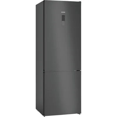 Siemens Kühl-Gefrierkombination KG49NXXCF iQ300 | 440L | noFrost | Energieklasse C | 203x70cm | blackSteel