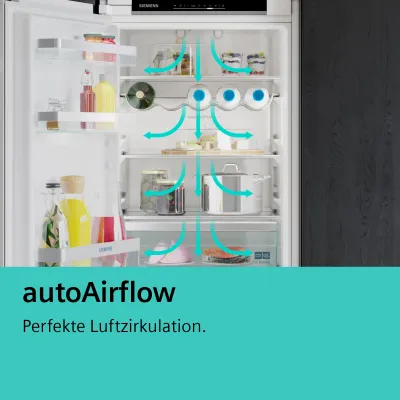 Siemens Einbau-Kühlschrank KI21RADD1 iQ500 | 88x56 cm | 136 l | LED | hyperFresh | Energieklasse D | 28 dB | Weiß