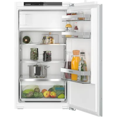 Siemens Einbau-Kühlschrank KI32LVFE0 iQ300 | mit Gefrierfach | 147 L | 102,5x56 cm | LED | superKühlen | freshBox | weiß