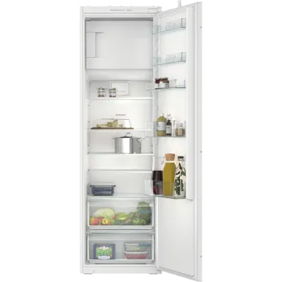 Siemens Einbau-Kühlschrank KI82LNSE0 mit Gefrierfach | iQ100 | 280l | LED | SuperKühlen | Schlepptür | 177cm | E
