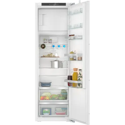 Siemens Einbau-Kühlschrank KI82LVFE0 iQ300 | 177,5 cm | 246L | Gefrierfach | Festtür | LED | E | 35 dB | weiß