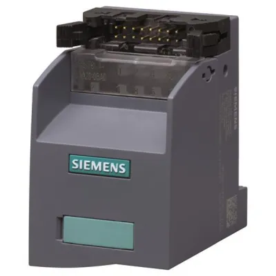 SIEMENS Anschlussmodul TP1 6ES7924-0AA20-0AA0 | 8 Kanäle | 2x2 Potenzialklemmen | Schraubanschluss | Hutschiene | grau