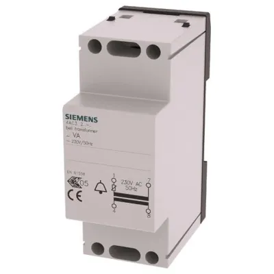 Siemens Klingeltransformator 4AC3214-0 | 230V | 8/12/24V | 14VA | Reiheneinbau | kurzschlusssicher | Temperaturschutz