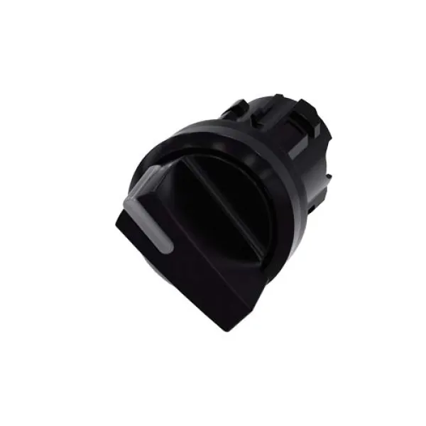 Siemens Knebelschalter 3SU1002-2BF10-0AA0 | beleuchtbar | 22mm rund | 2 Schaltstellungen O-I | Kunststoff | schwarz