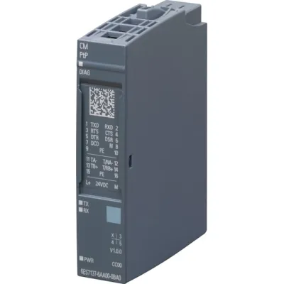 Siemens Kommunikationsmodul 6ES7137-6AA01-0BA0 | ET 200SP CM PtP | RS232/RS422/RS485 | MODBUS | IP20 | ATEX 3G