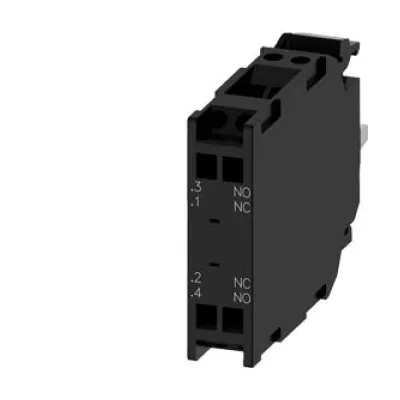 Siemens Kontaktmodul 3SU1400-1AA10-3FA0 | 2 Schaltglieder 1S+1Ö | Federzuganschluss | 4A AC | SIRIUS ACT