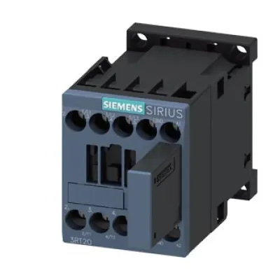 Siemens Leistungsschütz 3RT2016-1QB41 | 4kW 400V | 3-polig | Schraubanschluss | DC 24V Spule | 9A AC-3 | 1S Hilfskontakt