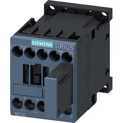 Siemens Leistungsschütz 3RT2016-1QB41 | 4kW 400V | 3-polig | Schraubanschluss | DC 24V Spule | 9A AC-3 | 1S Hilfskontakt