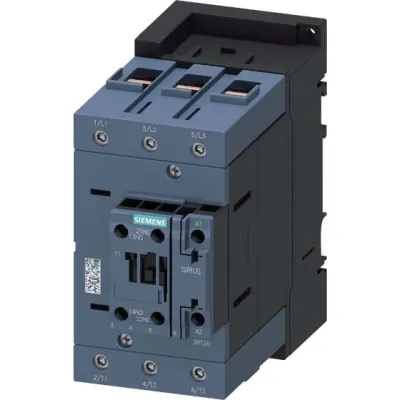 SIEMENS Leistungsschütz 3RT2046-1KB40 | 45kW | 95A | AC-3 | 400V | 3-polig | DC 24V | 1S+1Ö | Schraubanschluss | SIRIUS